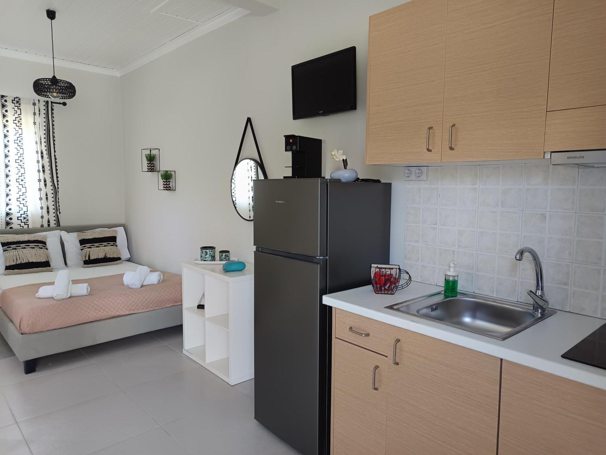 Drosostalia Apartments Lefkada City ภายนอก รูปภาพ